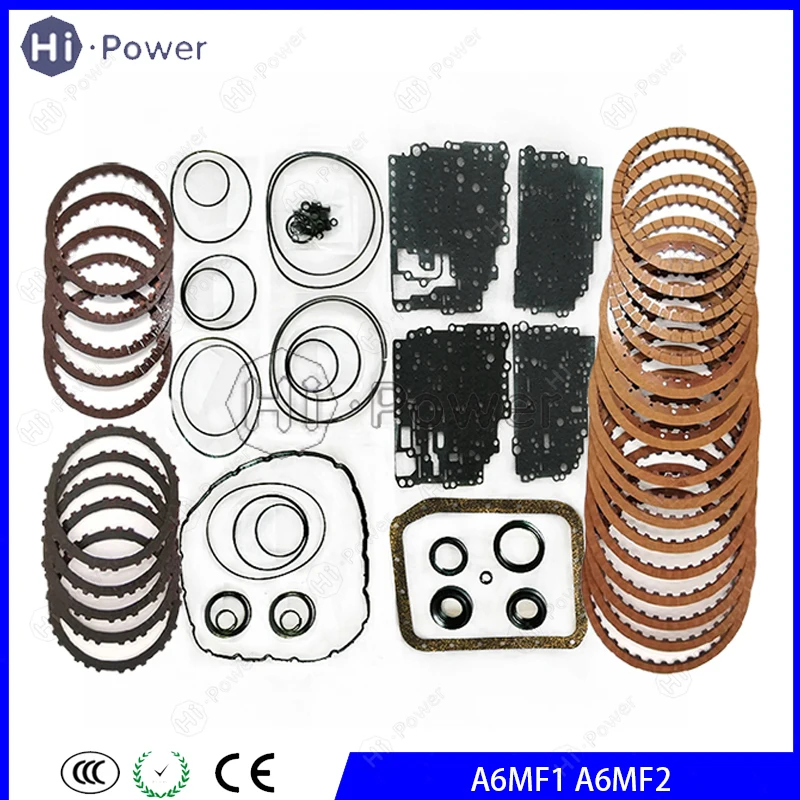 

A6MF1 A6MF2 Auto Transmission Clutch Overhaul Repair kit Friction Plate For kia Hyundai Car Gearbox Disc Seal Kit