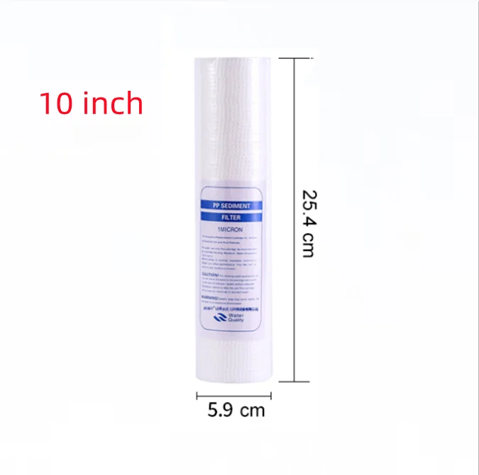 Water purifier pure water machine water dispenser replacement front 10 inch 20 inch big fat man PP cotton filter accessories