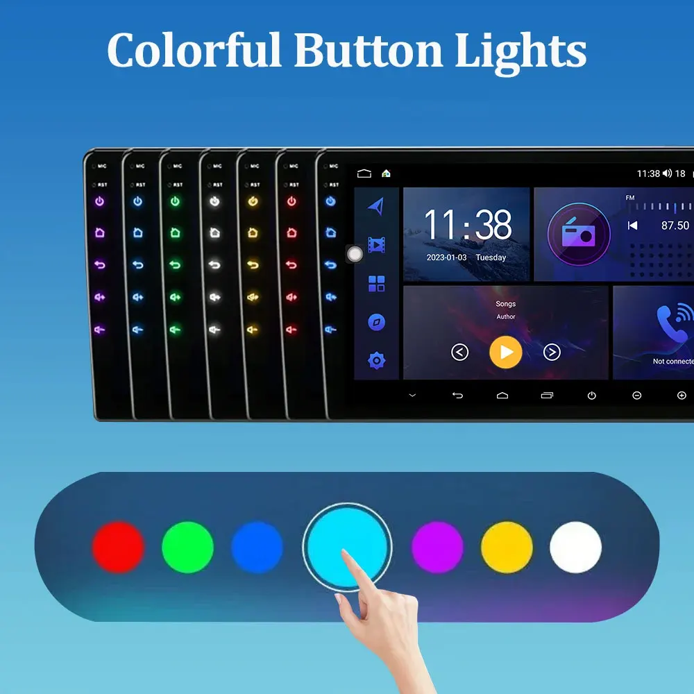 Android OS Car Radio Multimedia Video Player for Ford Focus 2 3 Mk2 Mk3 2004 - 2011 GPS Navigation WiFi BT DSP Stereo HD Screen