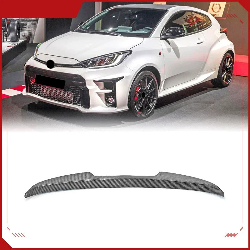 Carbon fiber Tail Wing for Toyota Yaris GR modified top wing rear spoilers Body Kit Car Accessories