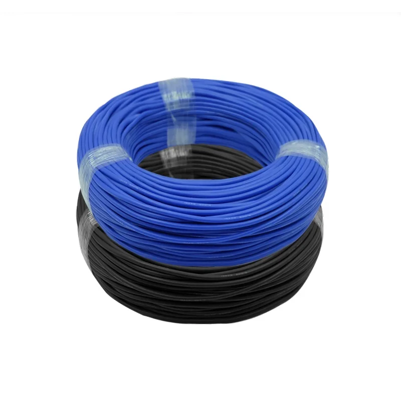 5M/10M Copper Wire Super Soft Silicone Rubber 30AWG-10AWG Heat-resistant Ultra Flexible Electronic Cord High Temperature Cable