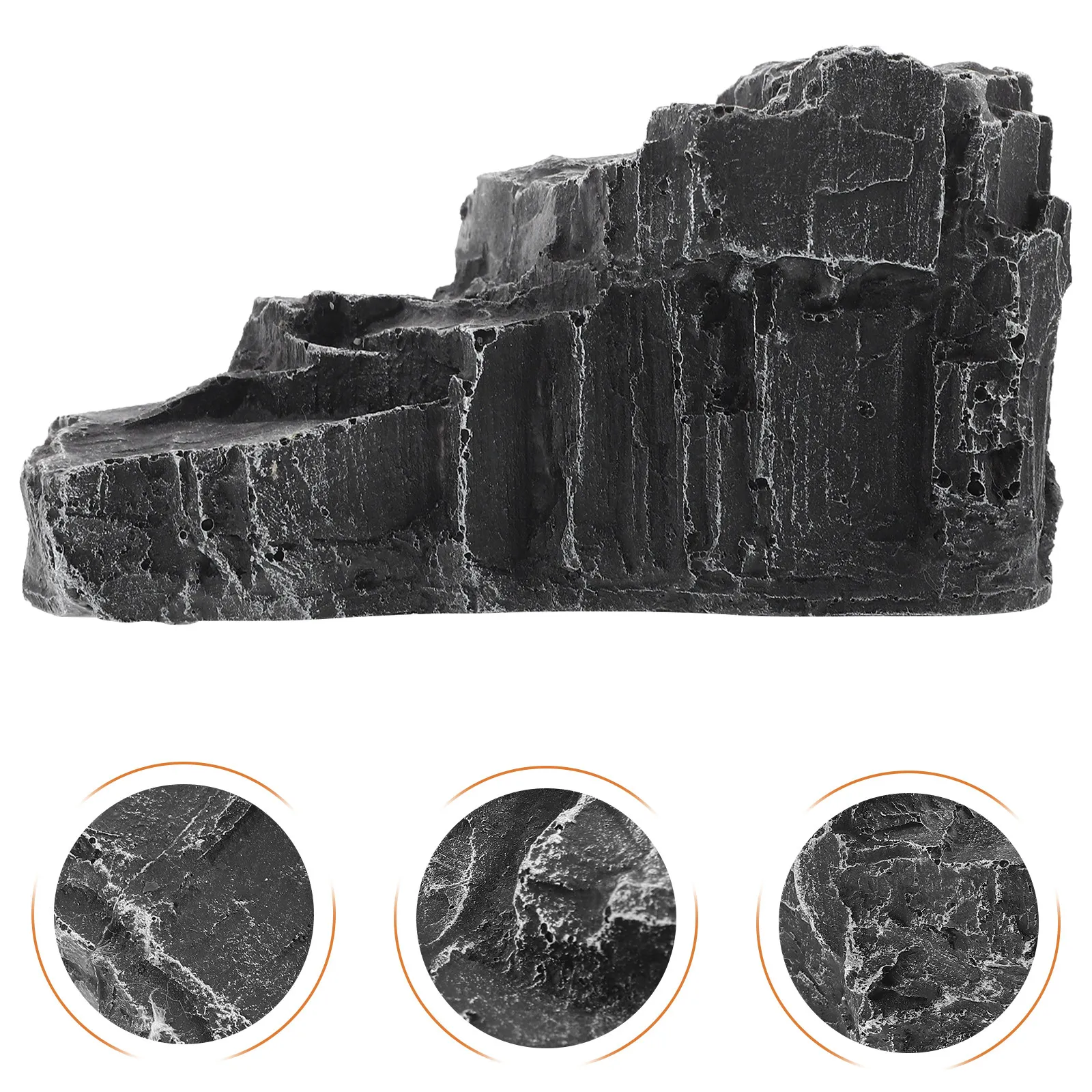 Resin Turtle Basking Platform Simulation Climbing Ramp Aquarium Turtle Tank Decoration Reptile Supplies Reptile Decor