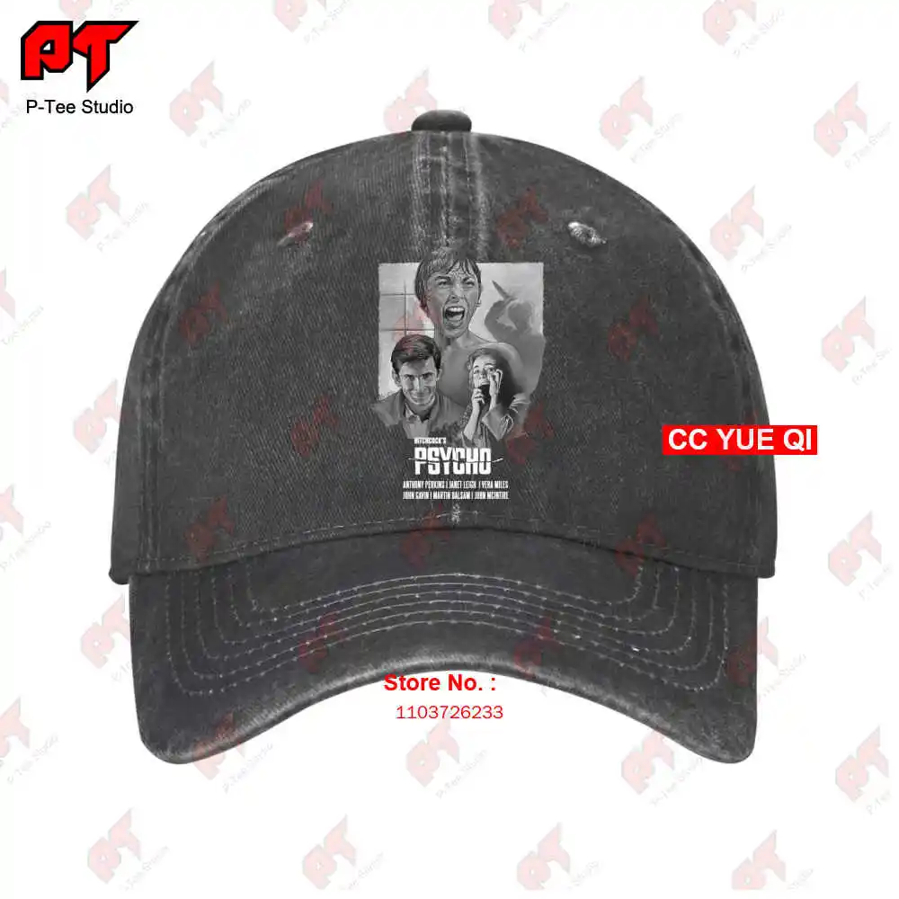 Psycho V2 Alfred Hitchcock Movie Baseball Caps Truck Cap WXBD