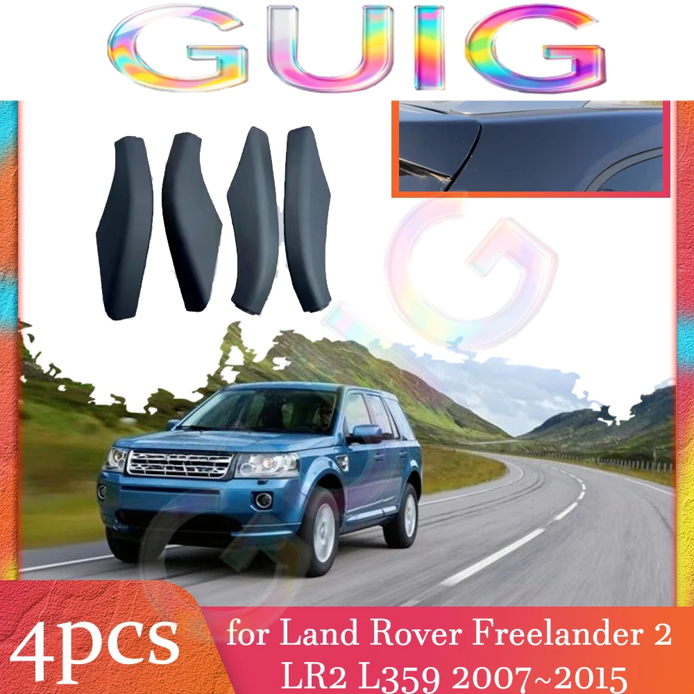 Car Roof Rack Cover for Land Rover Freelander 2 LR2 L359 2007~2015 Luggage Bar Part Rail End Shell Cap Trim Shell Accessories