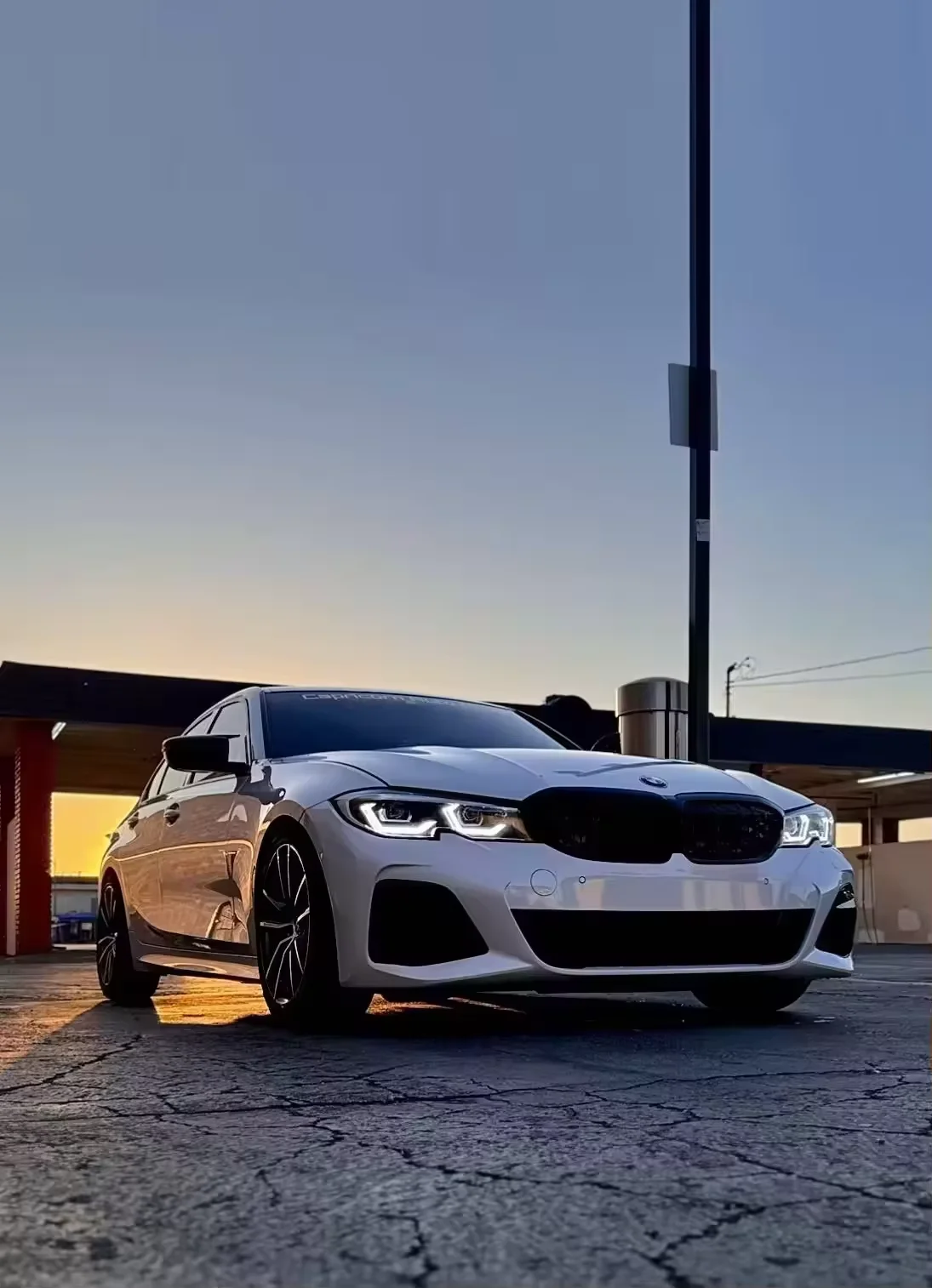 Reflektor laserowy LED M3 do BMW serii 3 G20 G28 19-22 rok M340i