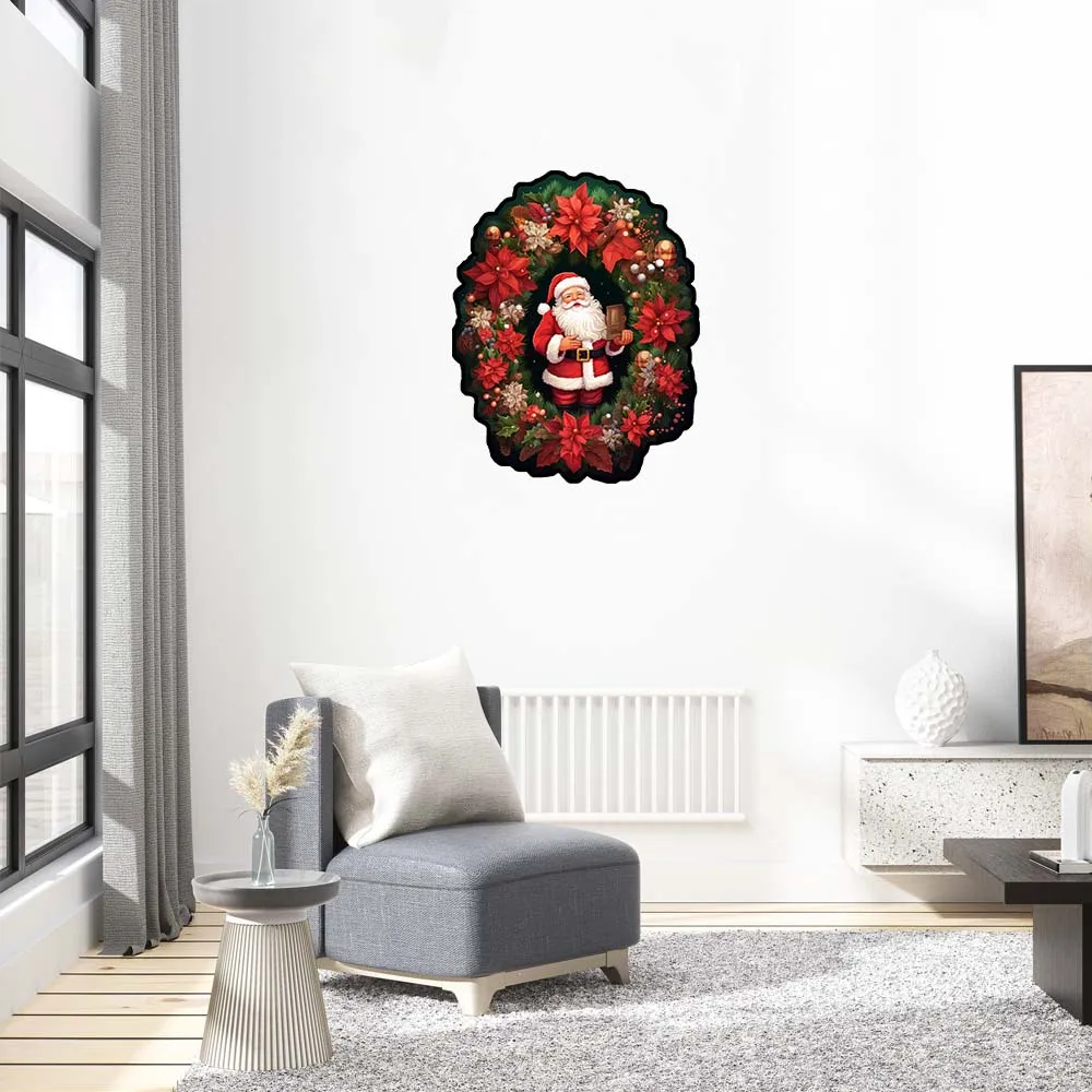 Rompecabezas de madera A3A4A5 Día de Navidad rompecabezas 3D personalizado regalo para niños adultos educación juguetes para niños familia gam interactivo