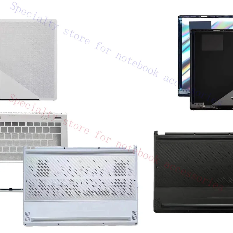 95% New For ASUS ROG Zephyrus G14 GA402 GU402 GA402R GA40X NEW Black Laptop LCD Back Cover Palmrest Bottom Case