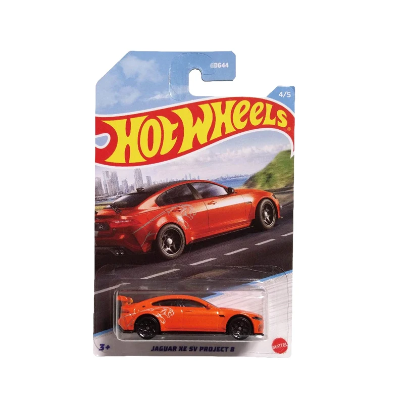 Hot Wheels Modern Classics Cars Tesla Model 3 Lamborghini Estoque Cadillac CTS-V Jaguar XE SV 1:64 modello in lega Car Toy GDG44