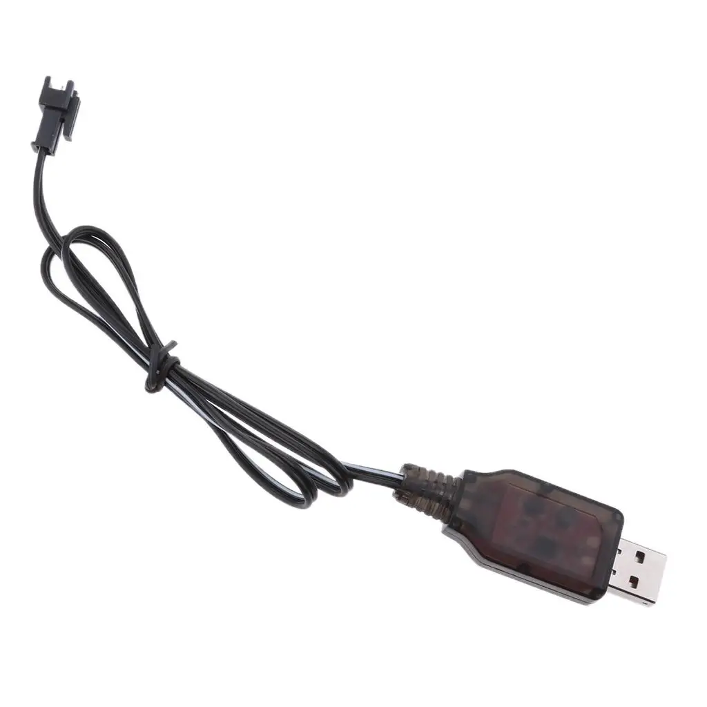 6V USB to SM 2Pins Plug NI-MH/ Battery Charging Cable for RC Toys