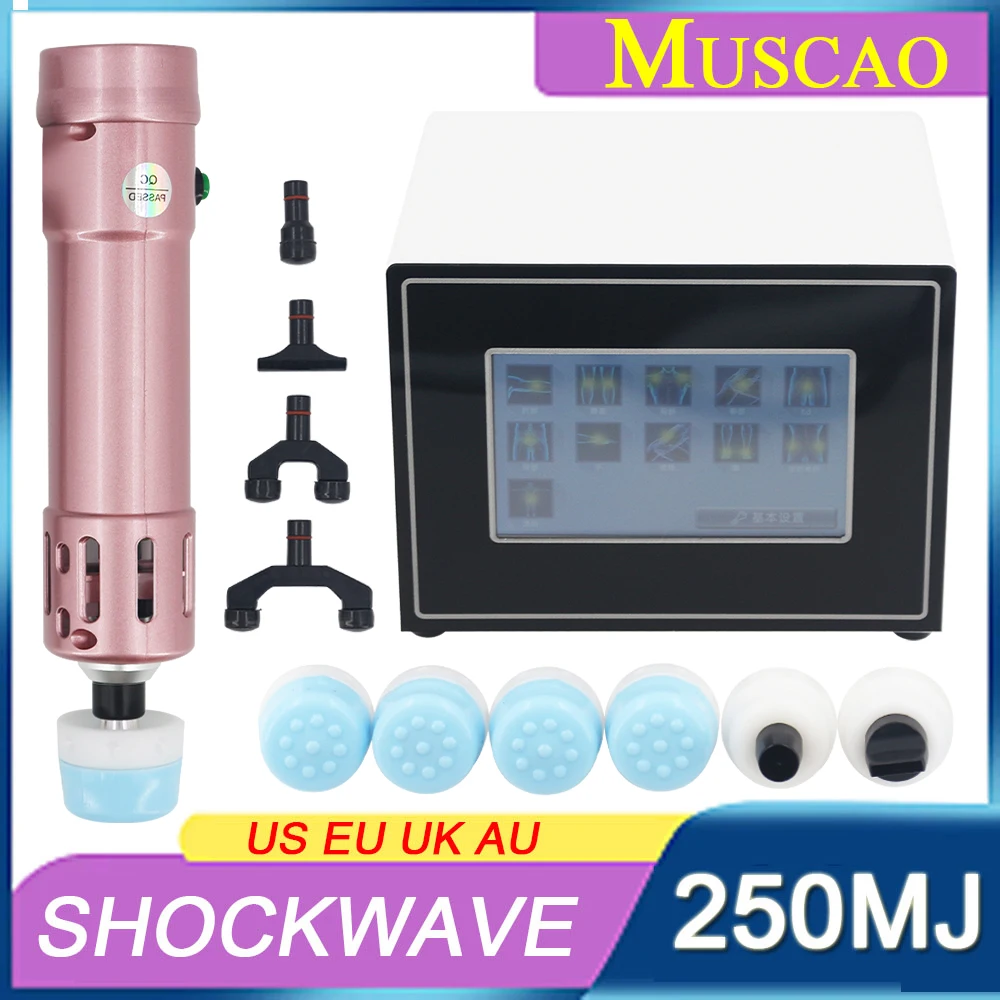 

Shock Wave Device For ED Treatment Pain Relief Shockwave Therapy Machine Body Massager Health Care 2in1 Chiropractic Tool