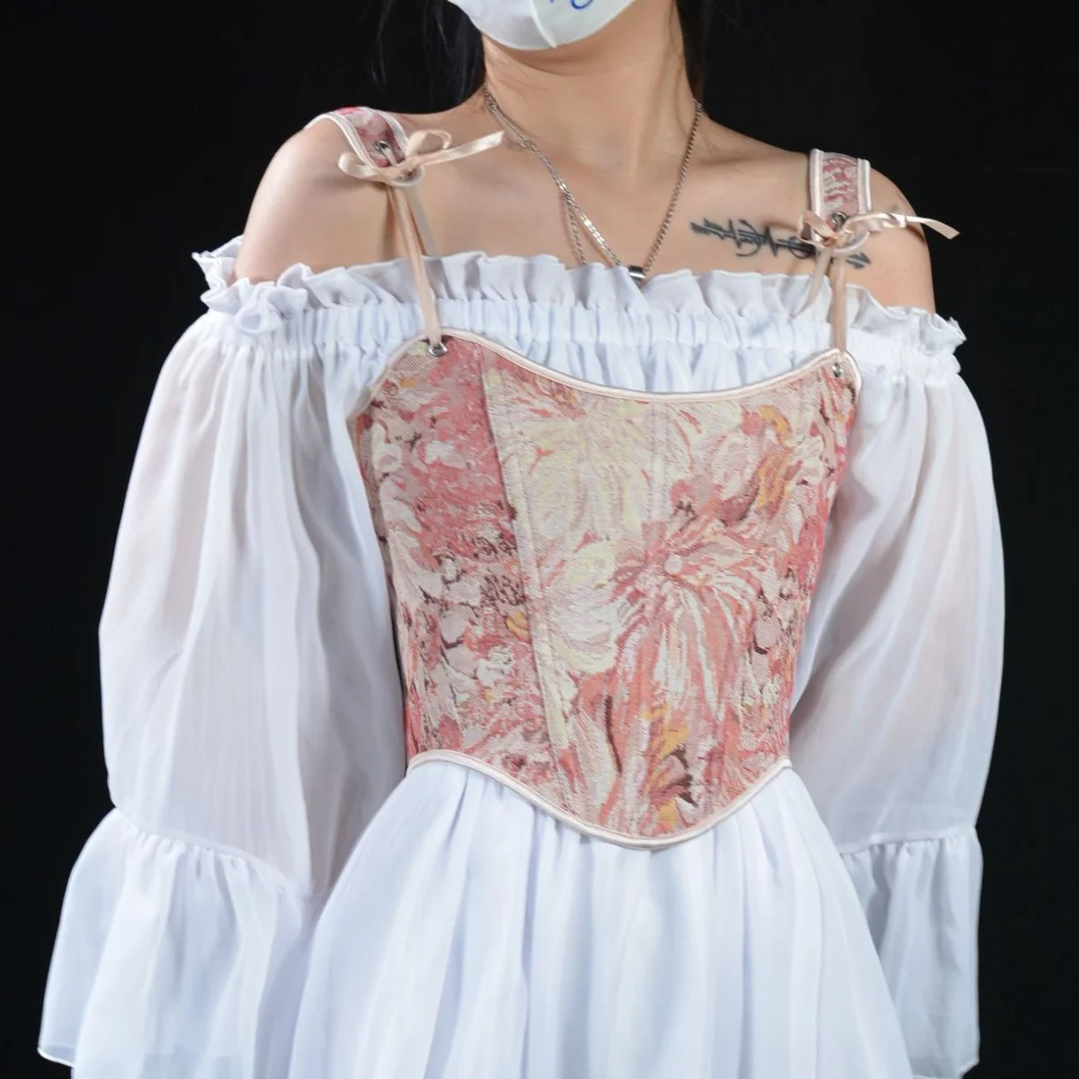 

Розовый корсет с завязками, женский винтажный бюстье с завышенной талией, майка, модный тонкий формирующий жилет, летние корсеты, тренажер для талии