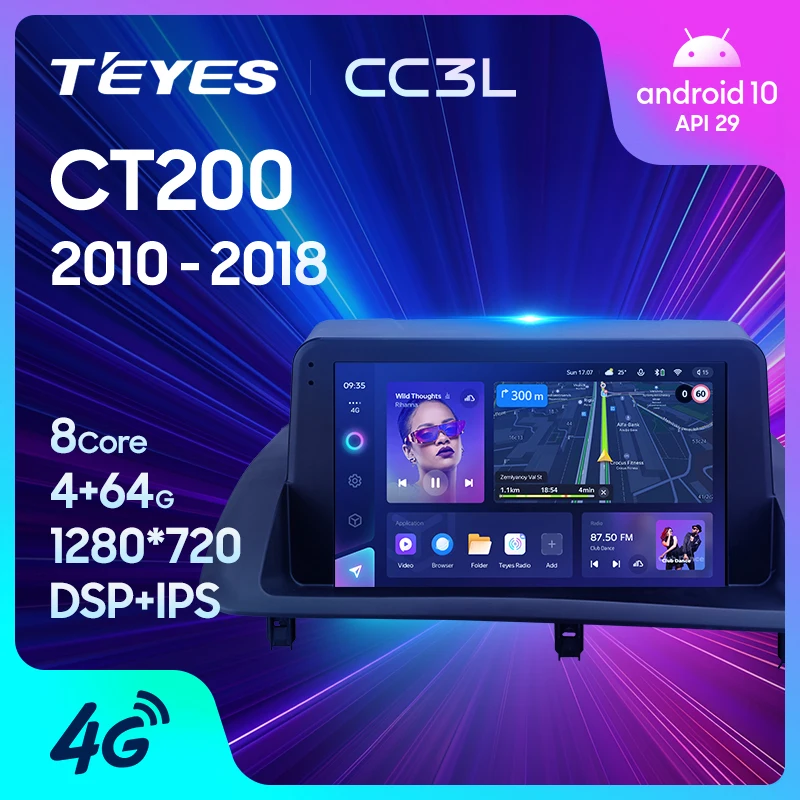 TEYES CC3L WIFI For Lexus CT CT200 CT200h 2010 - 2018 Car Radio Multimedia Video Player Navigation stereo GPS Android No 2din 2 din dvd