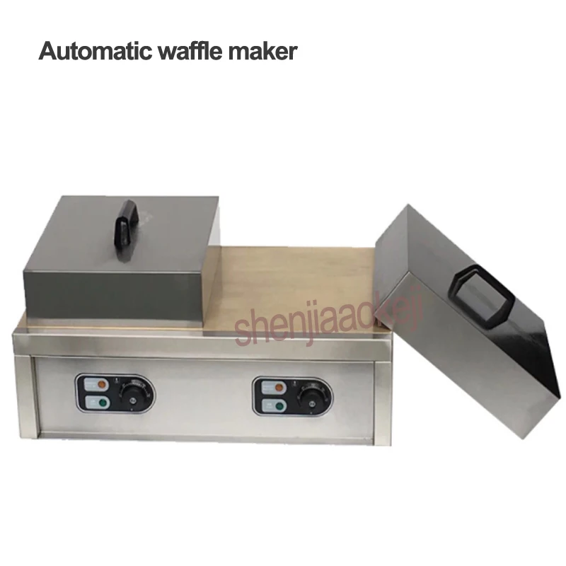 Automatic waffle maker Commercial thicken muffin machine pancake machines new snack equipment Electricity Waffle machine 220v