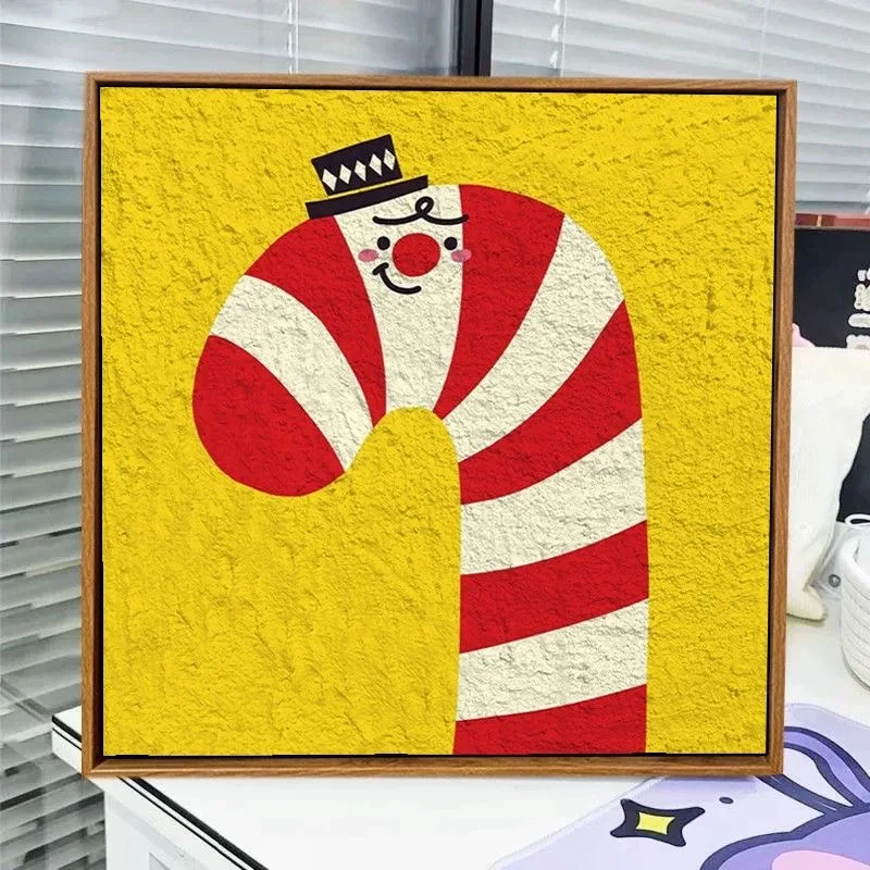 

A6163 Santa Oil Painting