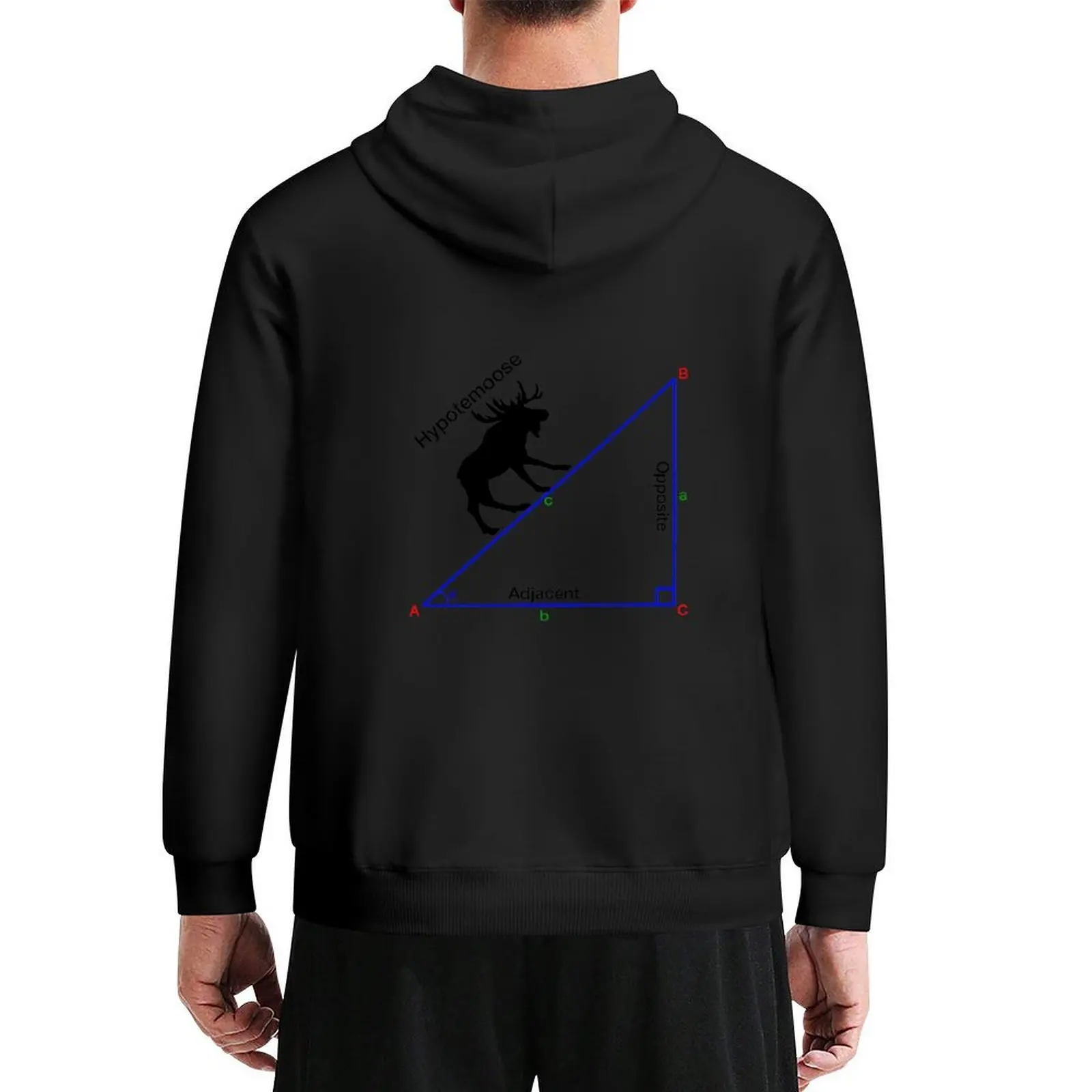 

Hypotemoose, Math Humor. Hoodie men wear korean style clothes autumn jacket men male clothes oversized hoodie
