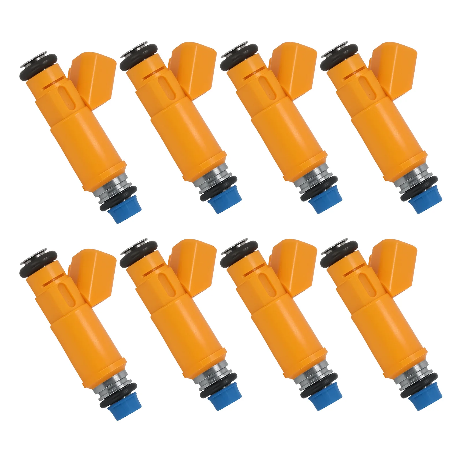 

Set of 8 Fuel Injectors for Jaguar XK8/S-Type 4.2L V8 2003-2006 Front