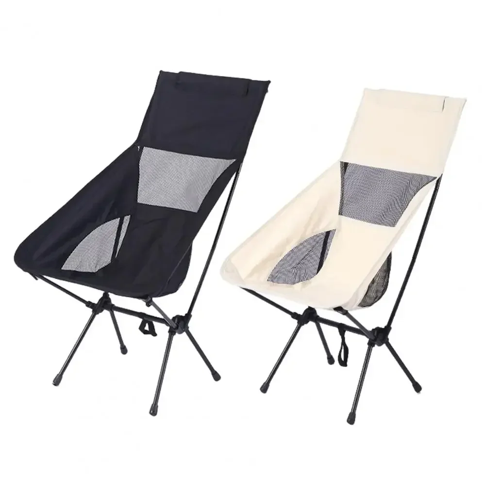 

Foldable Camping Chairs Ultralight Folding Outdoor Chair Beach Picnic Moon Chair Travel Folding Chair And Portable Travel Gear