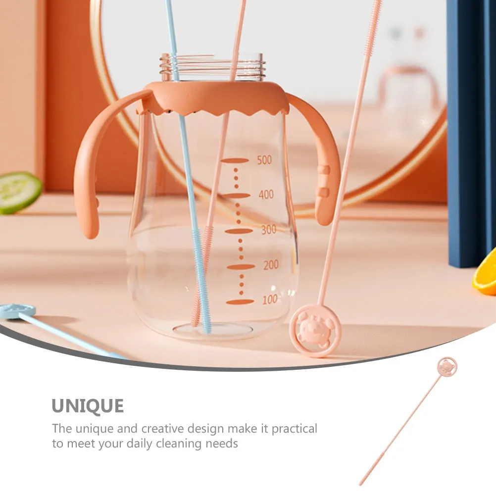 

Bottle Cleaning Brush Cleaner Small Brushes Tube Drinking Straw Spoonh Portable
