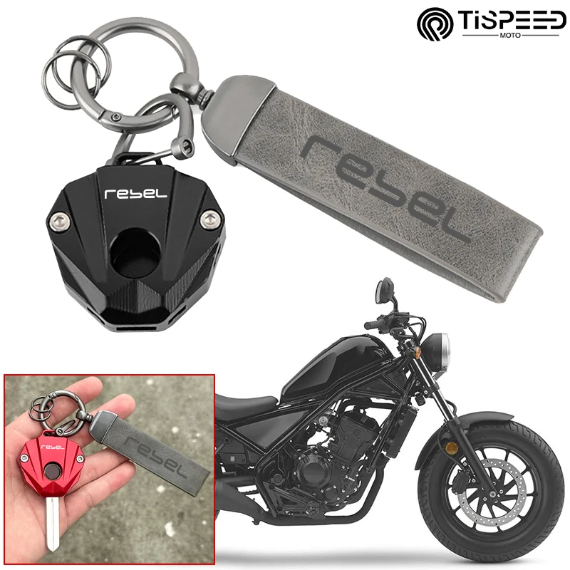Für Honda Rebel CM1100 REBEL 1100 1100T DCT 2021-2023 2022 Motorrad CNC Zubehör Schlüsselgehäuse Schlüsselhülle Schlüsselanhänger