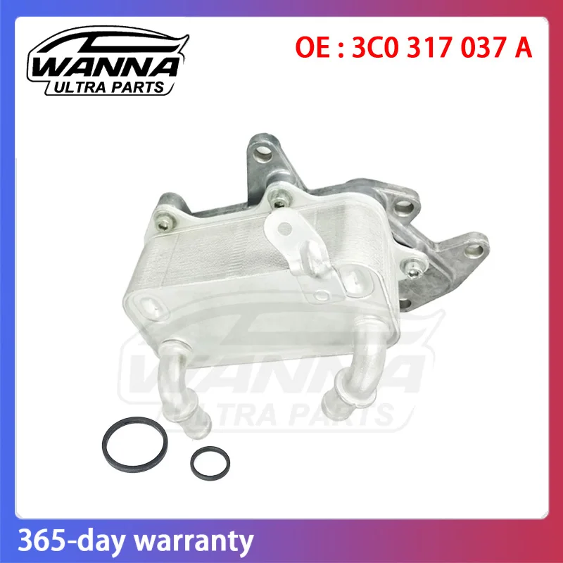 

OE 3C0317037A 3C0317037B Масляный радиатор автоматической коробки передач для VW CC 2009-2012 годов для VW Passat 3C0 317 037 A 2008-2010 гг.