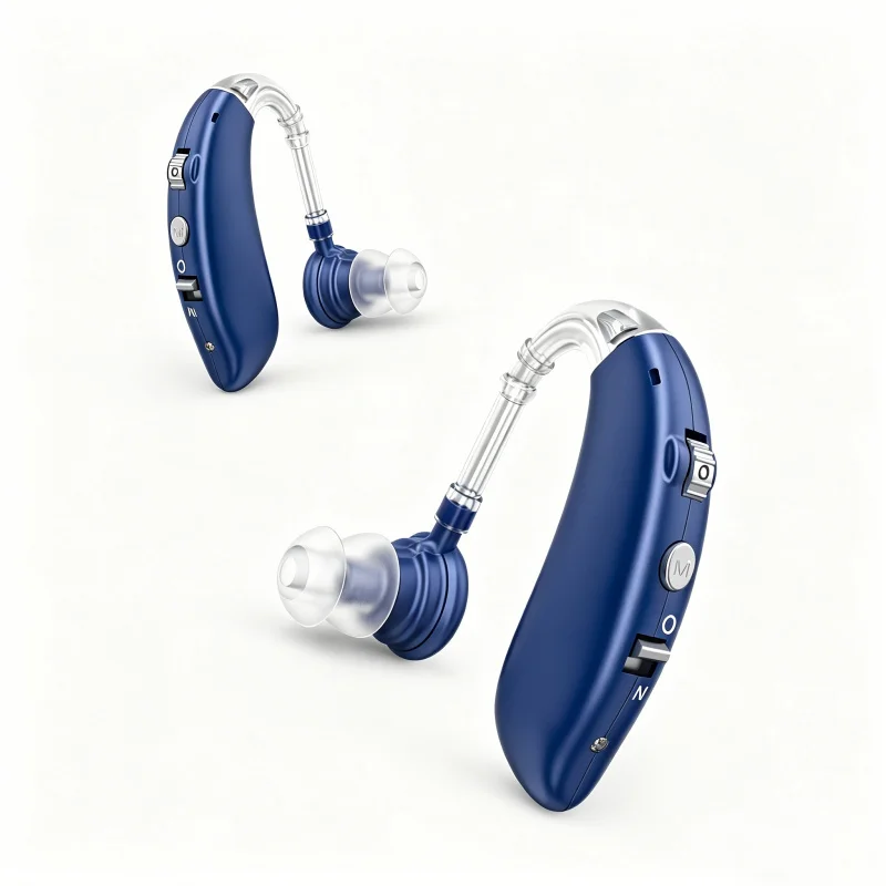 

Hearing Earbuds with Noise Reduction, Rechargeable Digital sound Enhance Headphones for adults.
