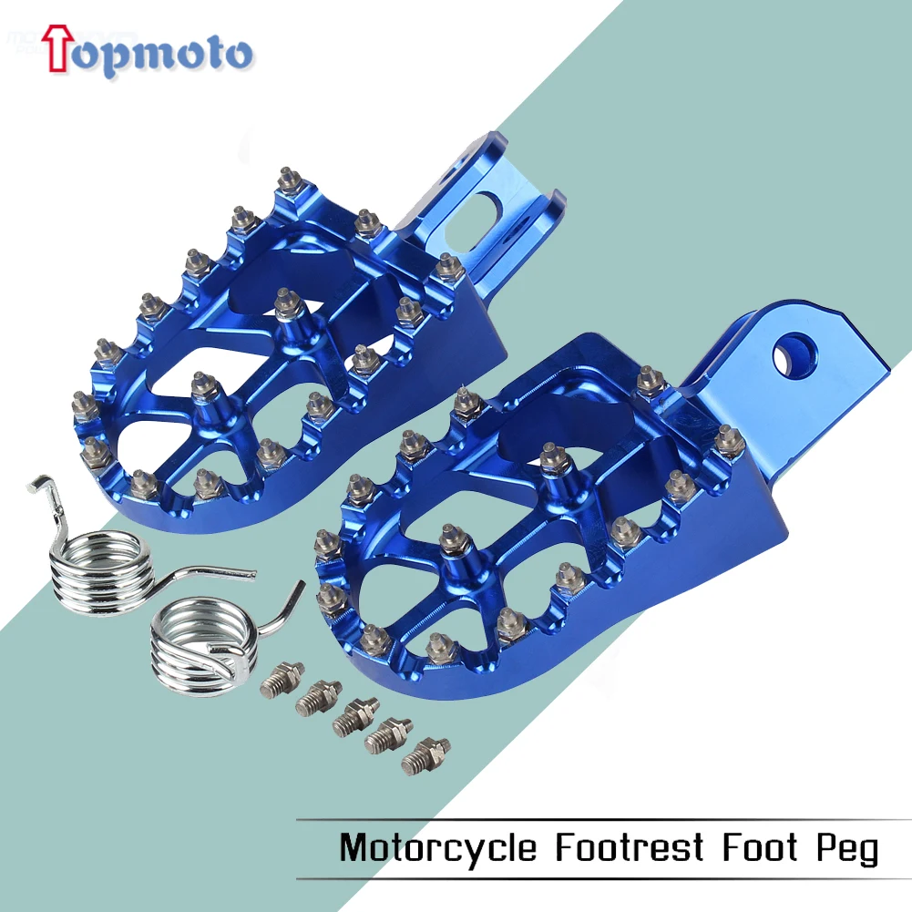 Motorcycle Footpegs Pedal Footrest For Honda CRF150F 230F 2003-2020 Motorcross motobike Streetbike Dirt Pit Bike Off Road Scooer