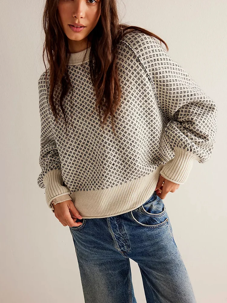

New Winter Fashion Woman's Short Sweater,Long Sleeve Sweater,Casual Sweater,Cozy Sweaters,Pullovers,Crochet Sweaters For Ladies