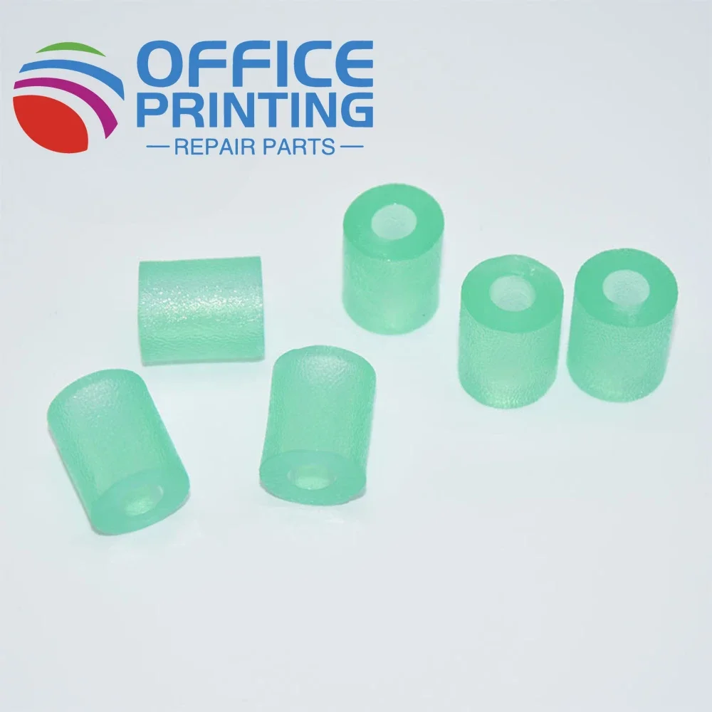 10PCS Green Tires Pickup Roller Rubber 2F906240 2F906230 2CL16050 for Kyocera FS1100 2810 1370 1300 1028 2000 3900 4000