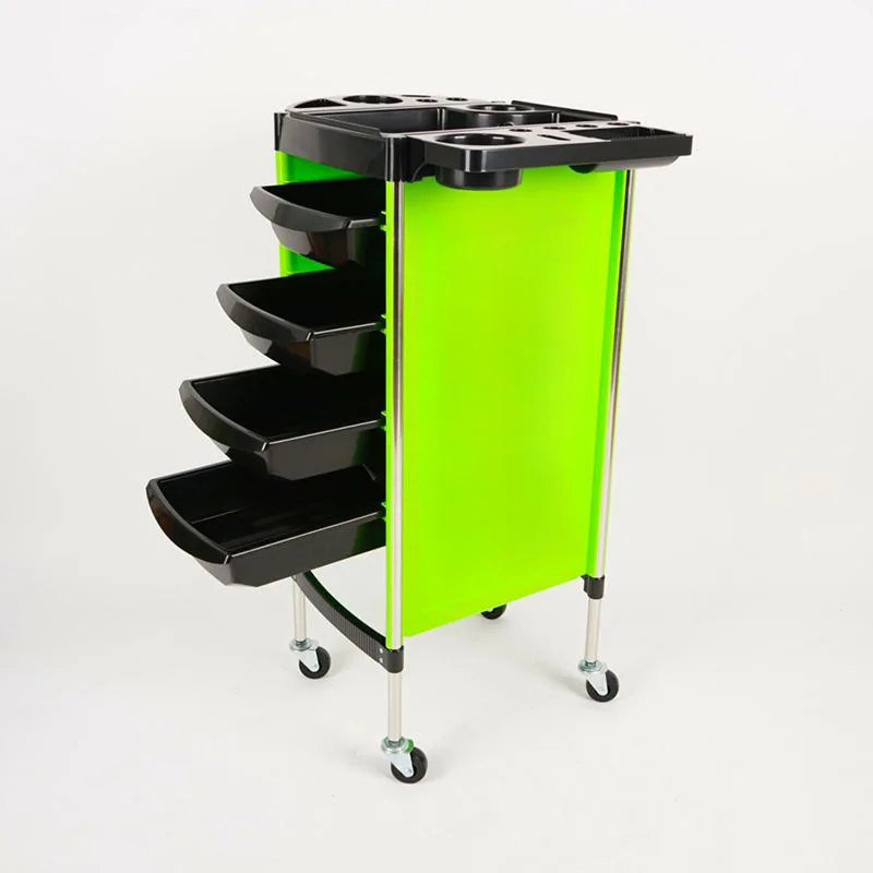 Salon tool cart hair salon multi-layer perm and dyeing hair salon bar cart mobile storage rack