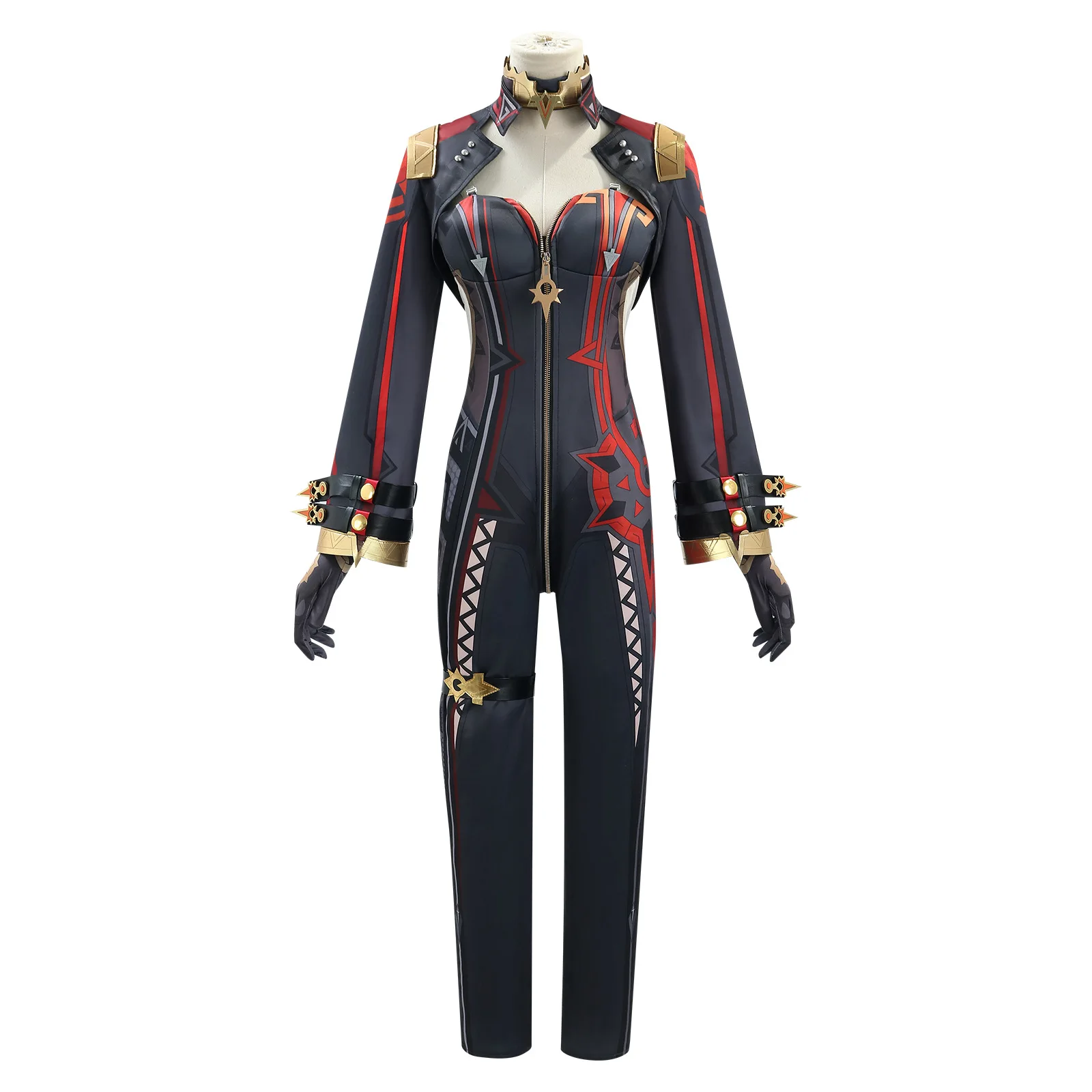 Genshin Impact Mavuika Costume Cosplay Parrucca Tute Occhiali Abiti Halloween Natale Carnevale Gioco di ruolo Uniforme Donna Ragazza