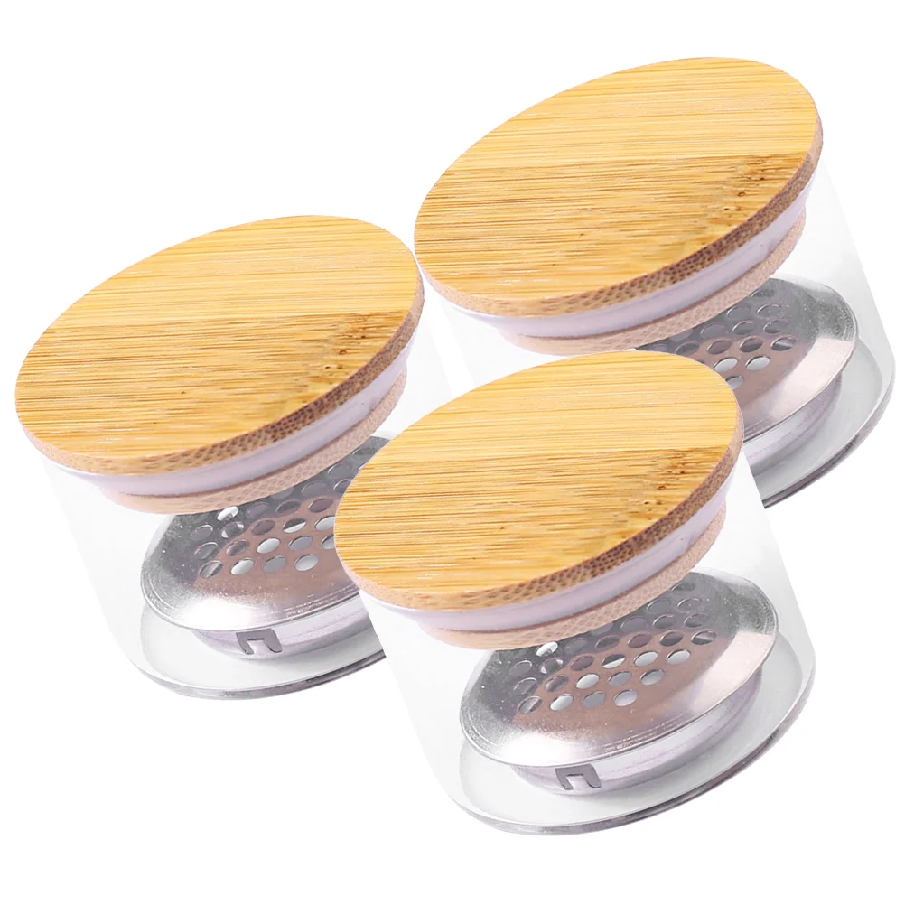 3 pcs Holder Glass Nail Dappen Dish DIY Manicure Nail Dishes with Lids manicure nail dish cup