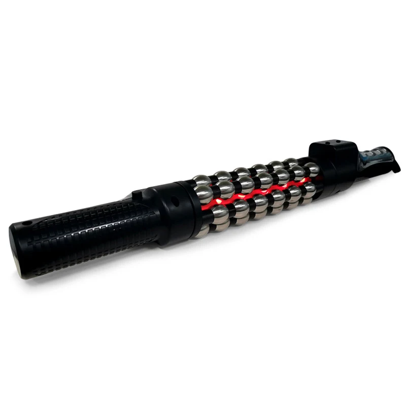 Novo 36w relaxado luz vermelha aquecida dispositivo de massagem rolo massageador 360 °   Rolo de esfera interno giratório para anticelulite de corpo inteiro