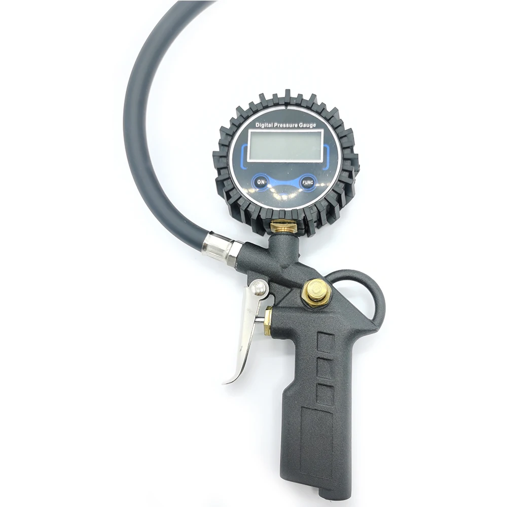 Neoteck-inflador Digital de presión de aire para neumáticos de coche, pantalla LCD, retroiluminación LED, probador de vehículo, manómetro de monitoreo de inflación, UE