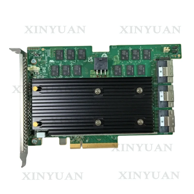 Tri-Mode RAID Adapter 9670-24i, 8GB Broadcom MegaRAID PCIe 4.0 24G Controller Compatible with 9600 Series, In Stock