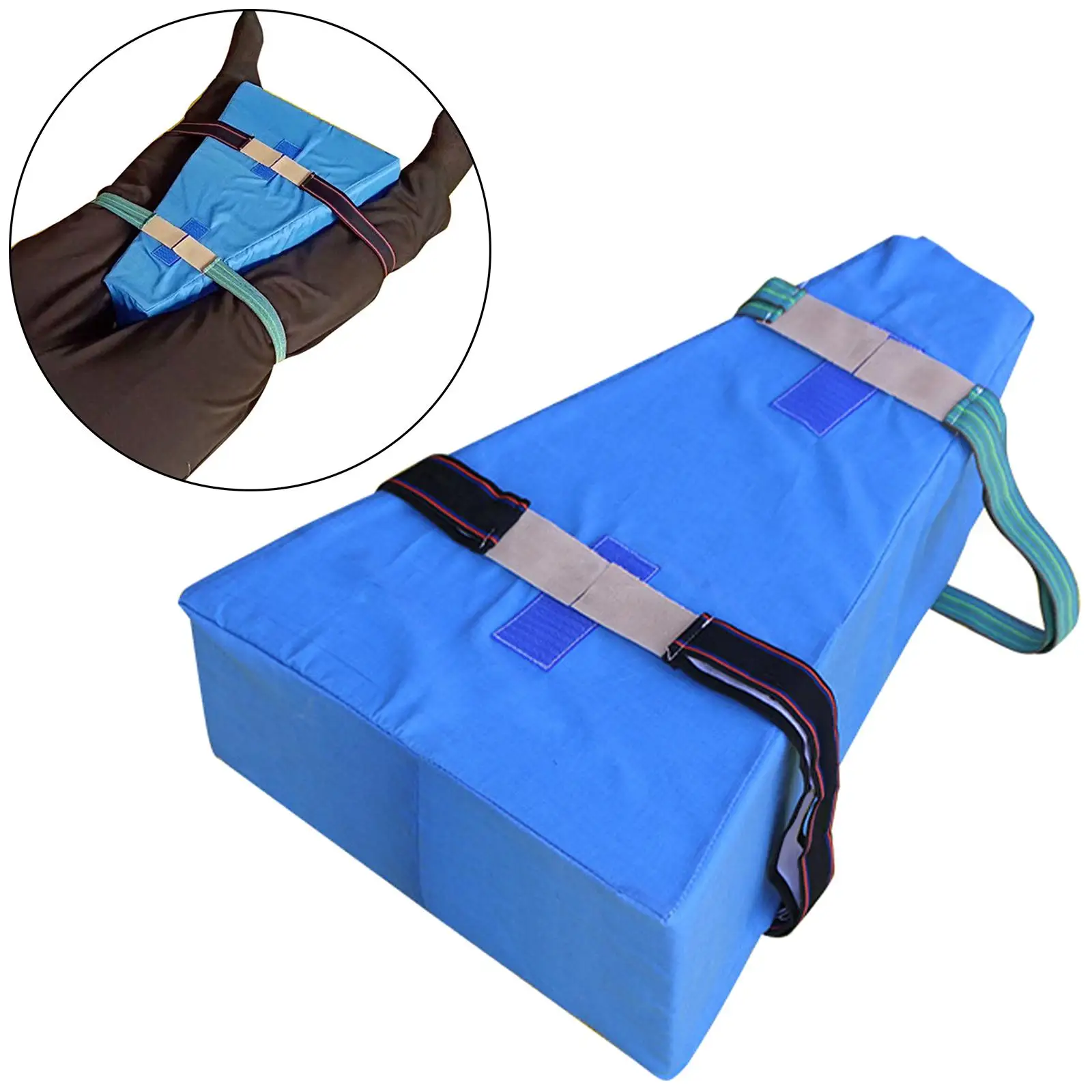 Hip Abduction Support Pillow Adjustable Straps Postoperative Surgery