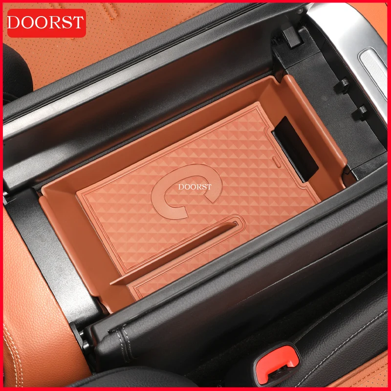 

For Mercedes Benz C CLE Class W206 C236 C260 C300 Car Central Control Armrest Box Storage Box Interior Modification Accessories