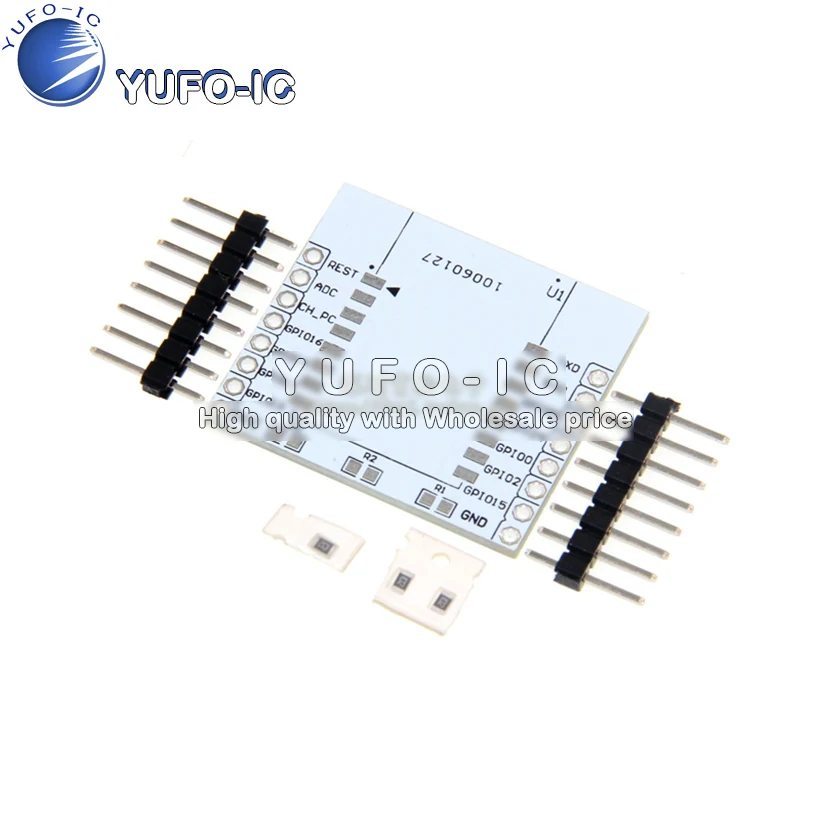 DIY Serial WIFI ESP8266 Module Adapter Board ESP-07 ESP-12 (module Not included)