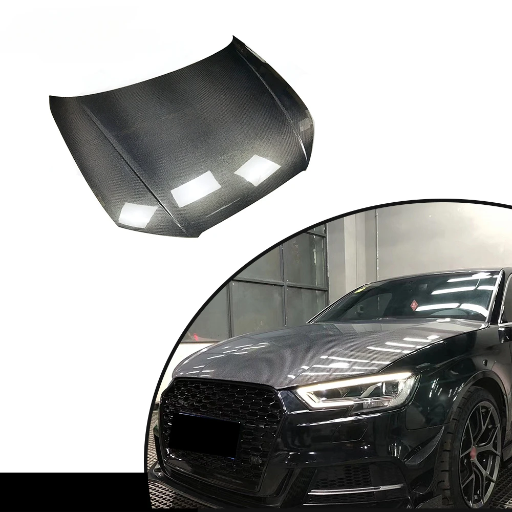 Carbon Fiber Car Hood Bonnet for A3 S3 2014-2016custom