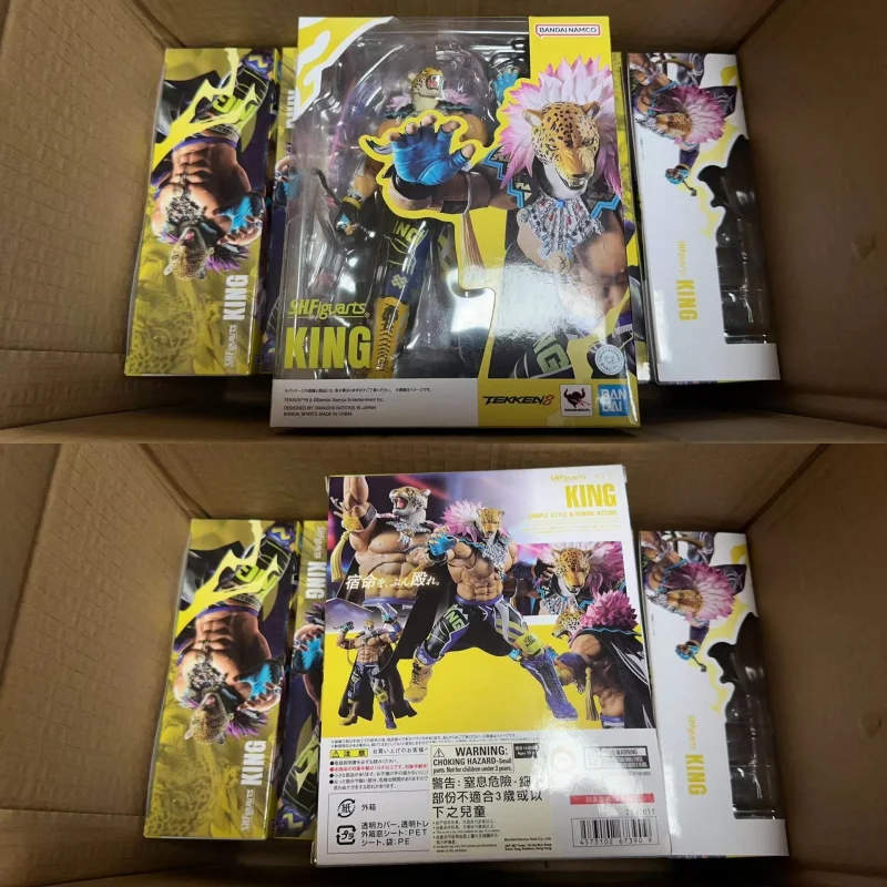 

Оригинальная коллекционная аниме-фигурка Bandai Shf Tekken 8, модель, комплект игрушек, подвижные шарниры, статуя, украшение для рабочего стола, подарки