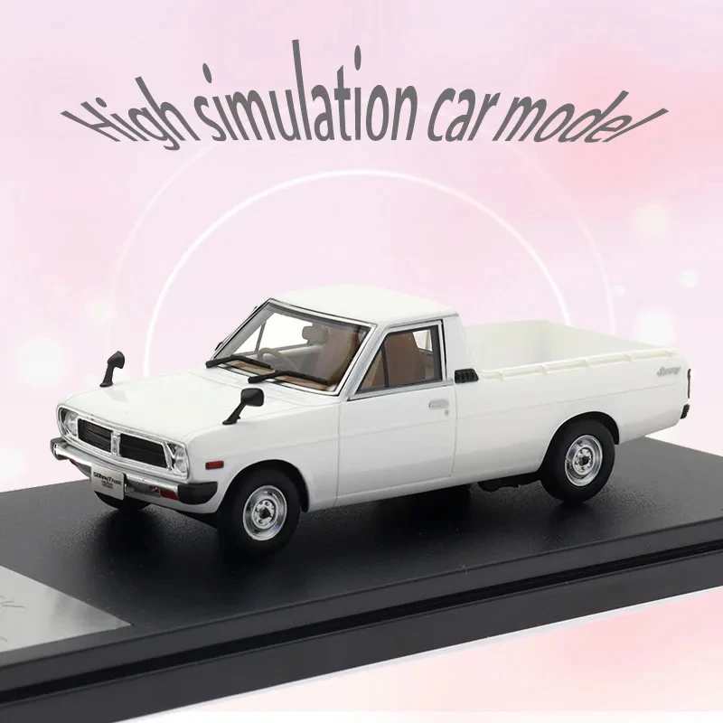 1/43 Scale High Simulation Car Model For DATSUN SUNNY TRUCK Long Body Deluxe 1979 Resin Classic Car Model Collection Decoration