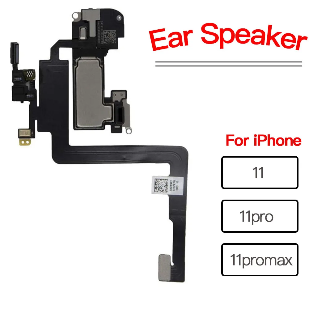 Ear Speaker Front Camera With Sensor Flex Cable For iPhone X XR XS 11 Pro Max Replacement