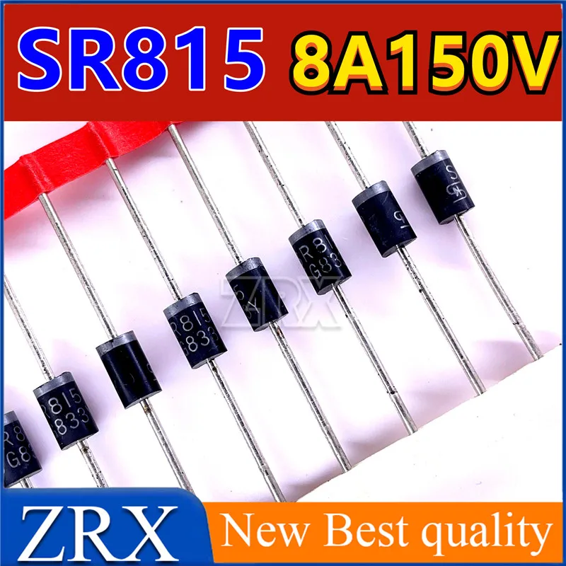 

5Pcs/Lot New original imported SR815 Schottky rectifier diode 8A150V straight pin braid