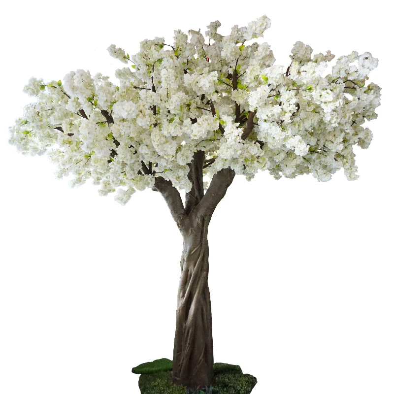 

Artificial cherry tree plastic cherry tree table simple creative decoration