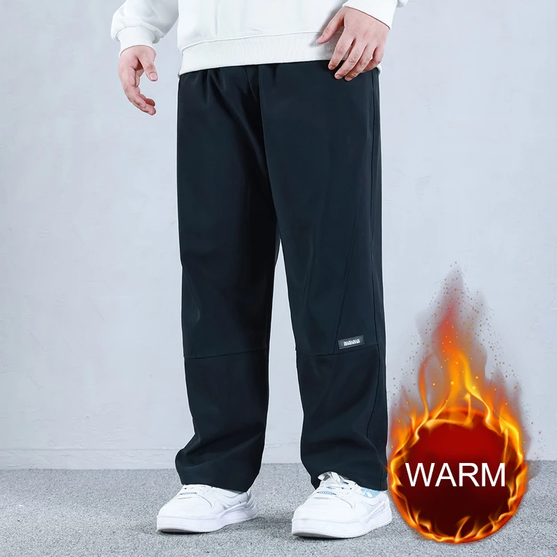 Men Winter Sweatpants Plus Size 8XL 9XL 10XL High Elastic Thick Warm Gym Joggers Large Size Running Sports Men Trousers Pants