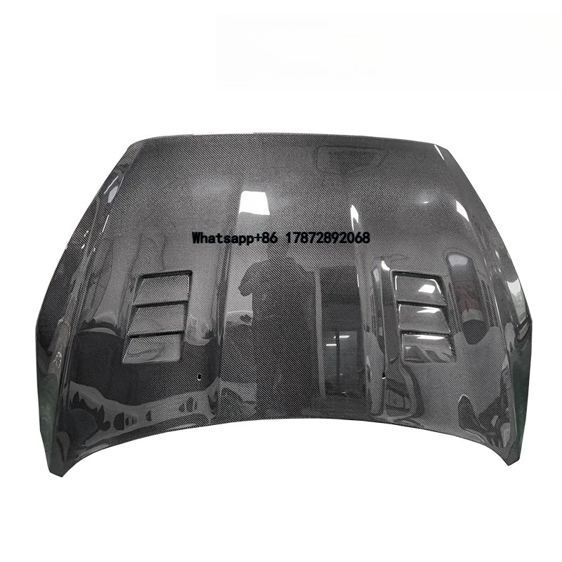 For Focus 2015-2018 MK3 RS Lightweight Carbon Fiber Body Kit Hood Fenders Light Covers Grille Panel Rear Spoiler for Focus