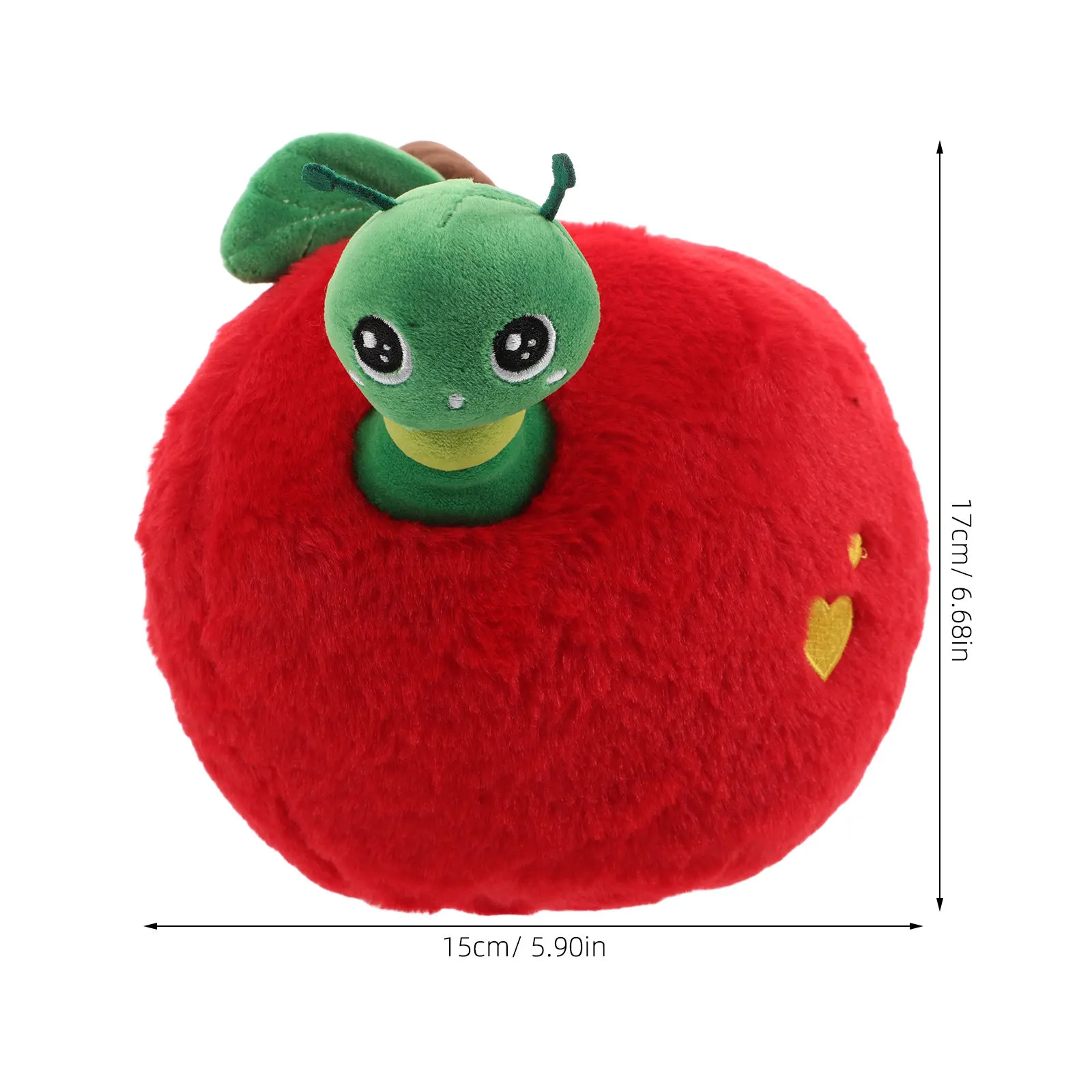 Realistic Cushion Soft Fruit Shaped Pillow Vibrant Color Decorative Seat Pillow for Living Room Bedroom Kids Play Area