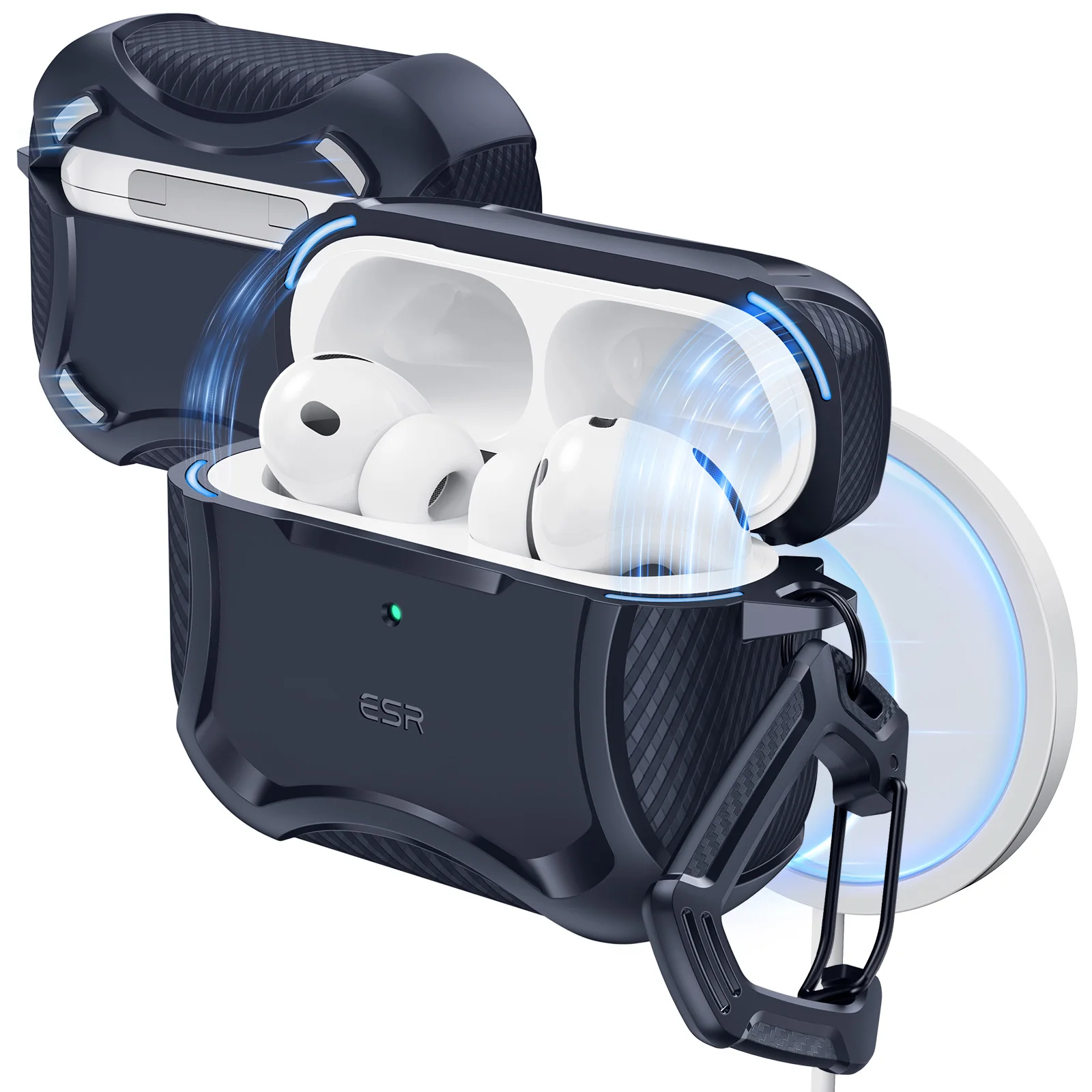 AirPods Pro 3 ケース 2025対応 マグネット式カバー