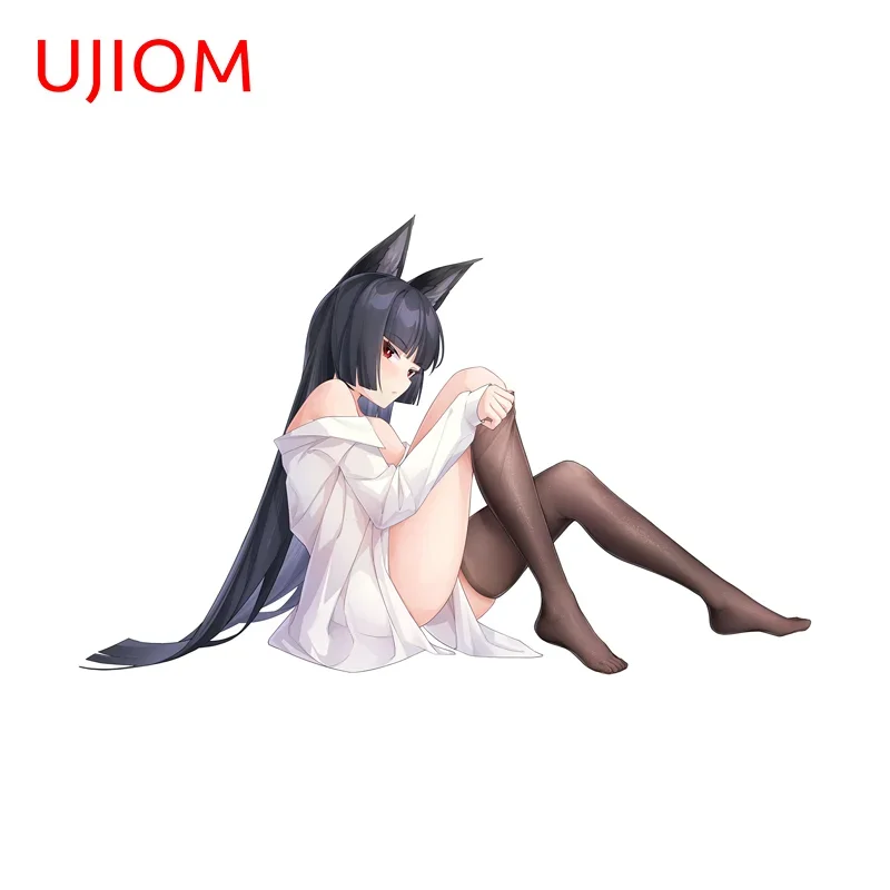 UJIOM Hoshimi Miyabi Game Girl Wall Stickers Amusing Luggage Skateboard Decal Great Scratch-Proof Nice Bathroom Accessories