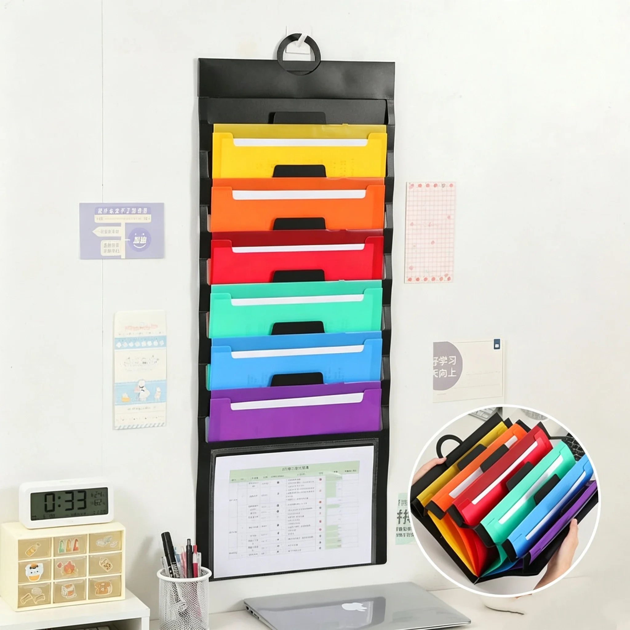 pasta-de-pendurar-com-6-compartimentos-organizador-de-documentos-para-montagem-na-parede-disponivel-em-varias-cores-com-multiplas-camadas-para-classificacao-e-organizacao-de-folhas-de-prova