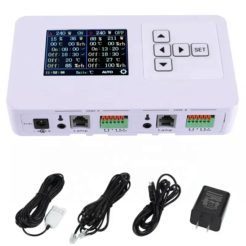 Grow Light Controller RJ14 smart APP WIFI digital master controller of led grow light